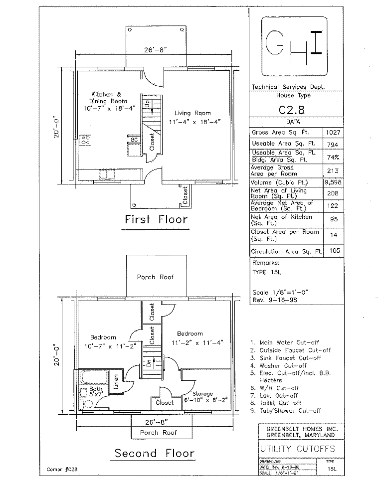 Floor Plan: Masonry, 2BR, LH, Type 15